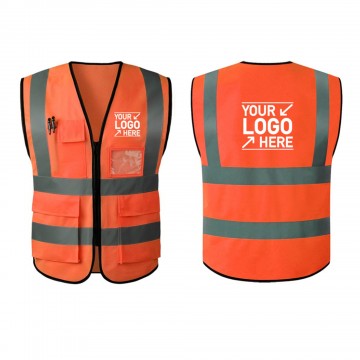 Safety Adult Knit Fabric Reflective Vest